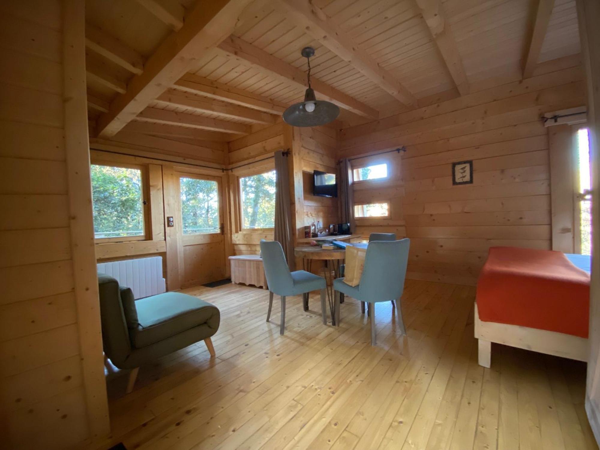Les Cabanes Dans Les Bois Logis Hotel Villedubert Kültér fotó