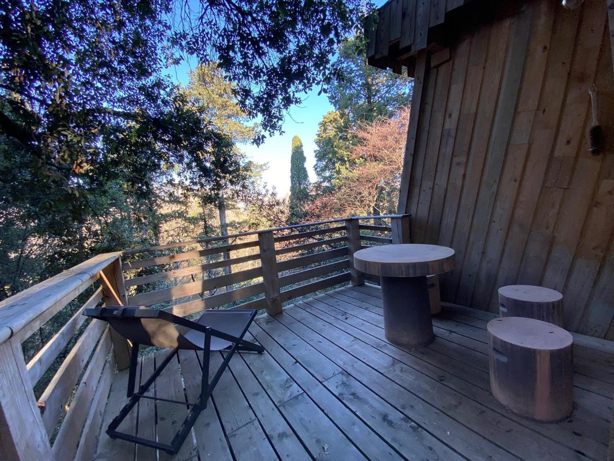 Les Cabanes Dans Les Bois Logis Hotel Villedubert Kültér fotó