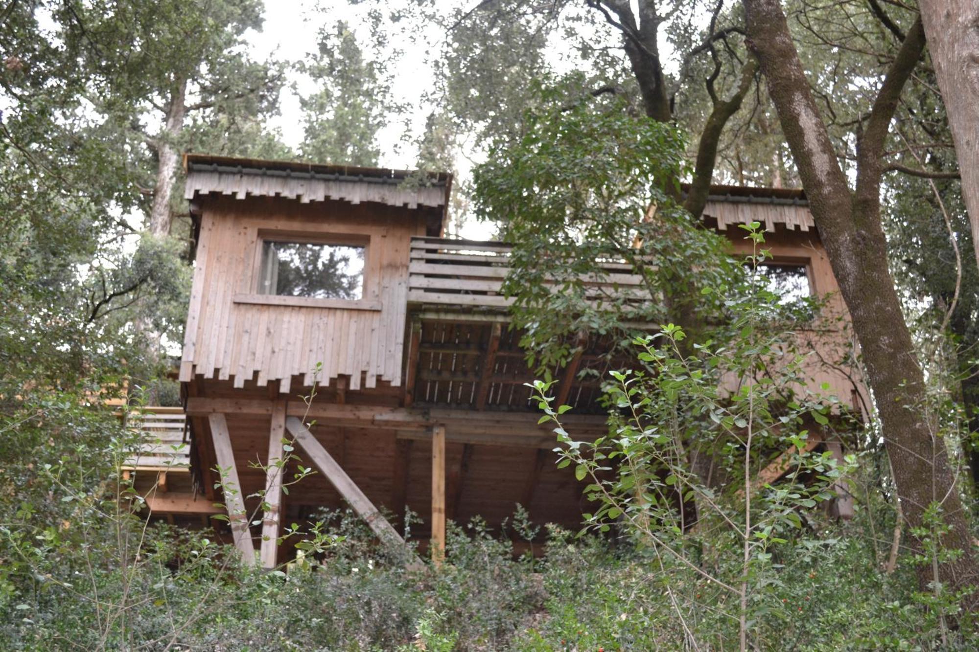 Les Cabanes Dans Les Bois Logis Hotel Villedubert Kültér fotó