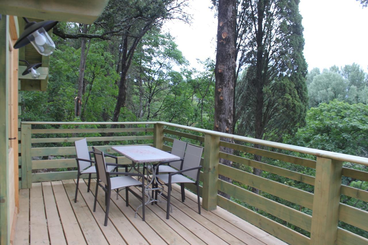 Les Cabanes Dans Les Bois Logis Hotel Villedubert Kültér fotó