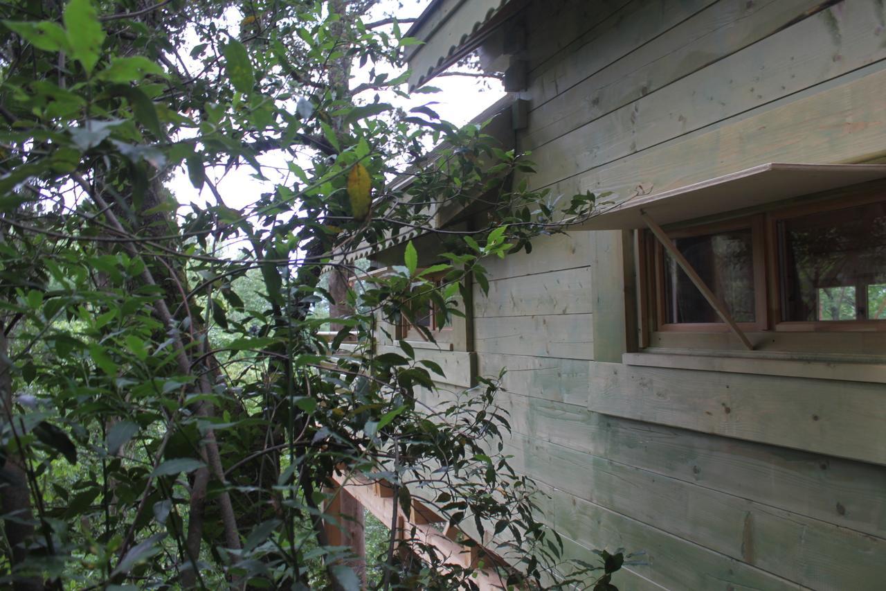 Les Cabanes Dans Les Bois Logis Hotel Villedubert Kültér fotó