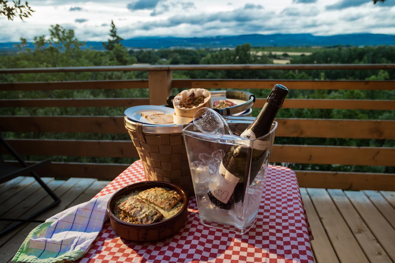 Les Cabanes Dans Les Bois Logis Hotel Villedubert Kültér fotó